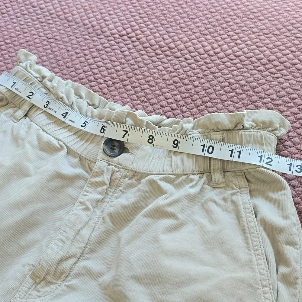 Zara Women's Cream High-Waisted Pants - Picture 8 of 14